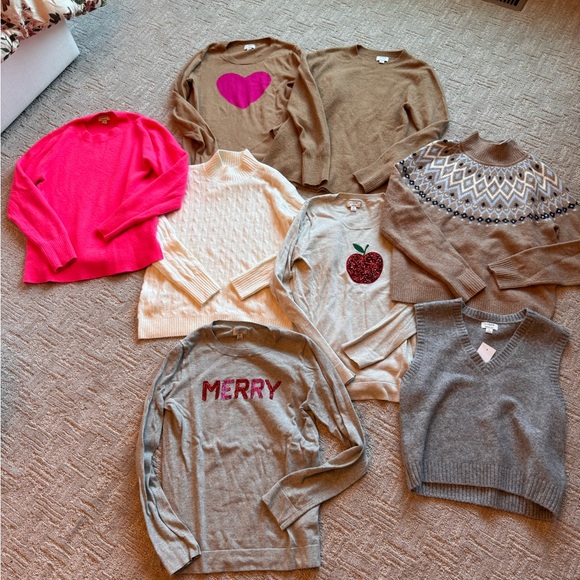 J. Crew Factory Sweaters - Women’s J. Crew Factory Sweater Bundle -Size S